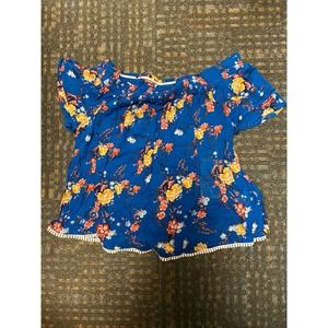 NWT Rewind off the shoulder floral top sz: XL